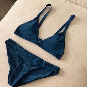 NWOT Teal Bikini Set